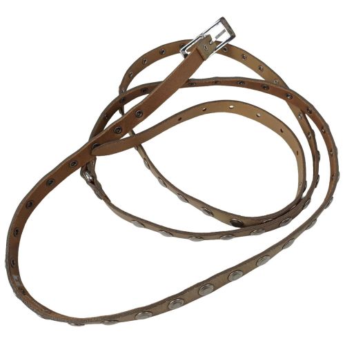 Женский ремень Vanzetti с заклепками для нескольких оборотов 1,5 см Серый