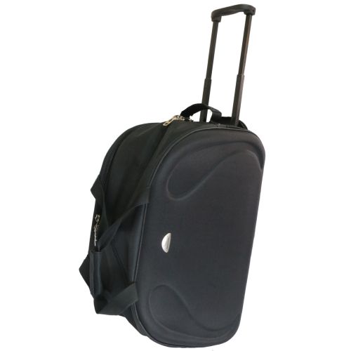 Дорожная сумка на колесах Wallaby 10430 65 л 58x36x35 см Черная