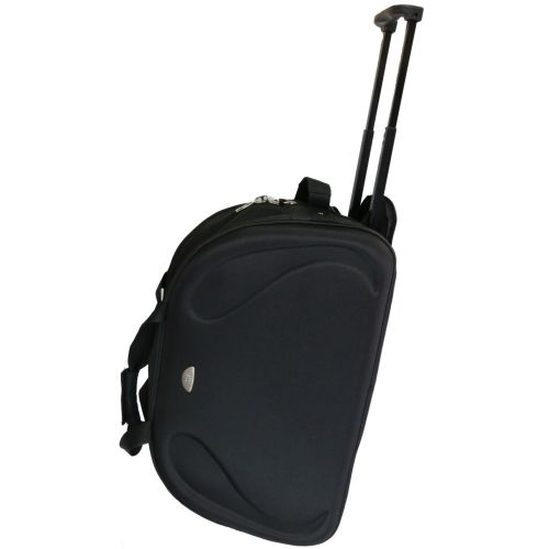 Дорожная сумка на колесах Wallaby 10430 65 л 58x36x35 см Черная