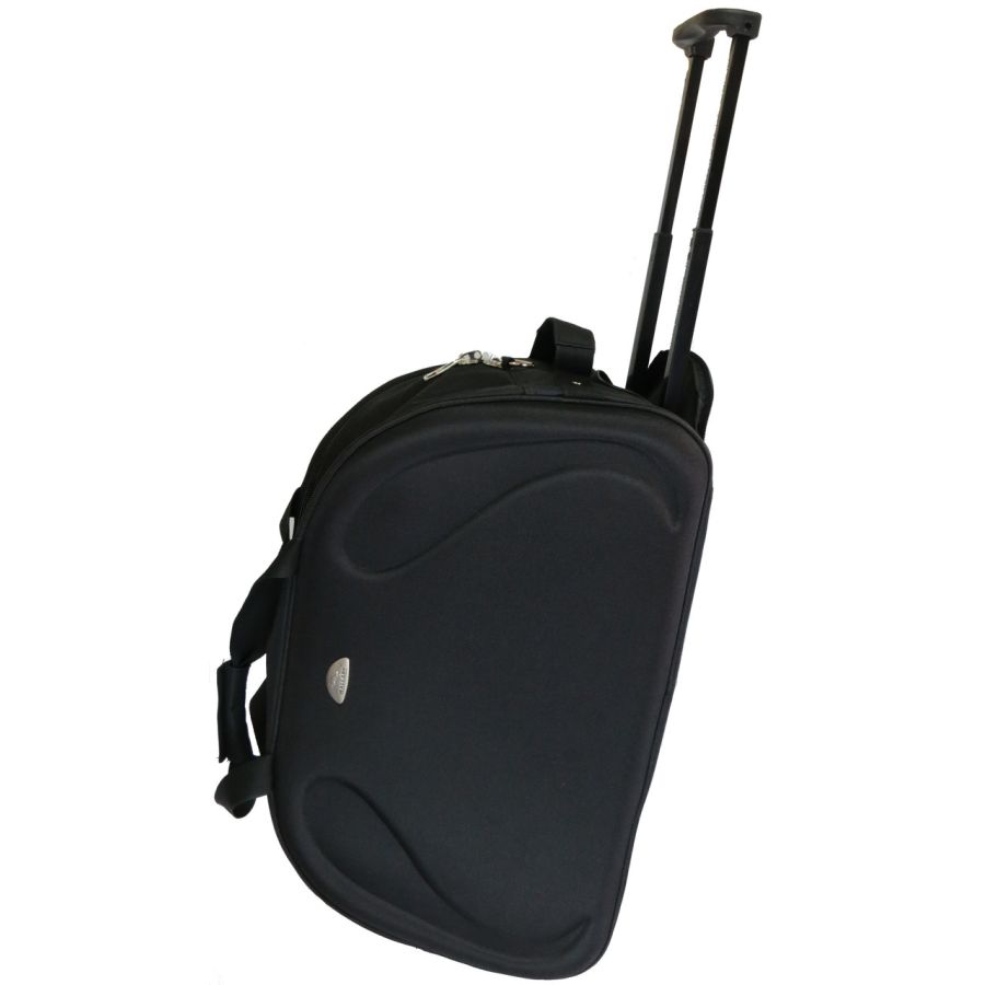 Дорожная сумка на колесах Wallaby 10430 65 л 58x36x35 см Черная