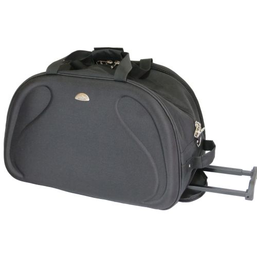 Дорожная сумка на колесах Wallaby 10430 65 л 58x36x35 см Черная
