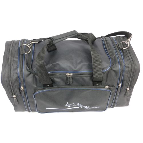 Спортивная сумка Wallaby 365 с расширением 40/50 л 54(66)x25x30 см Черная