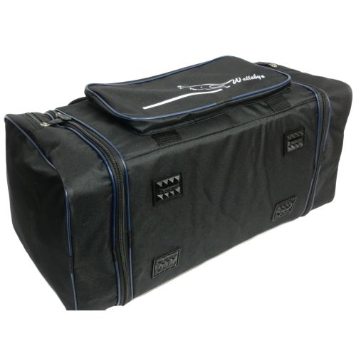 Спортивная сумка Wallaby 365 с расширением 40/50 л 54(66)x25x30 см Черная