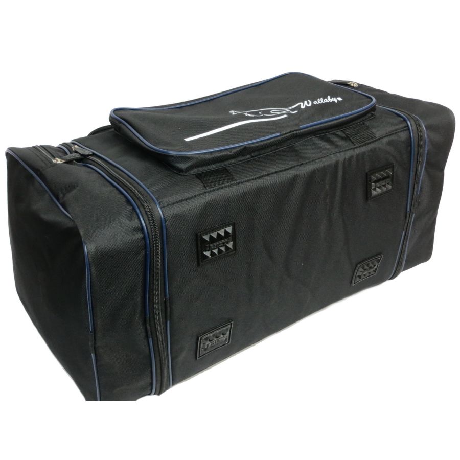 Спортивная сумка Wallaby 365 с расширением 40/50 л 54(66)x25x30 см Черная