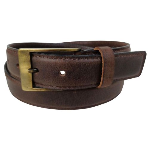 Женский ремень Vanzetti винтажный под брюки 3,3 см Темно-коричневый