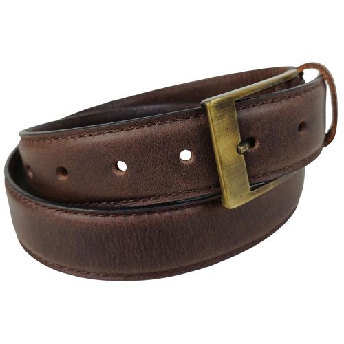 Женский ремень Vanzetti винтажный под брюки 3,3 см Темно-коричневый