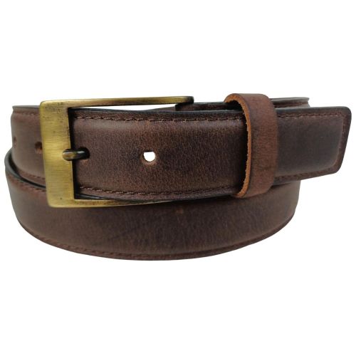 Женский ремень Vanzetti винтажный под брюки 3,3 см Темно-коричневый