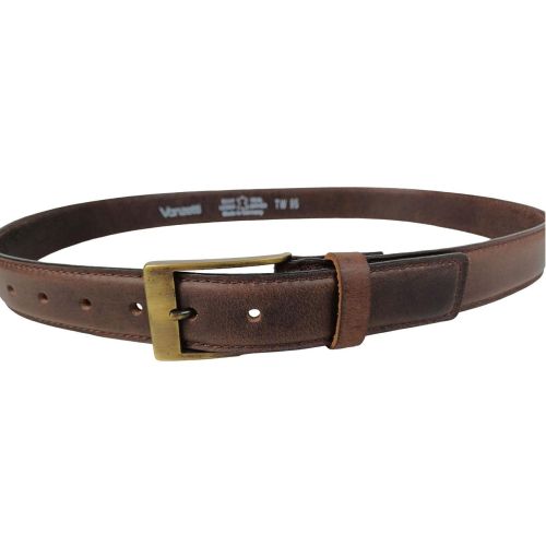 Женский ремень Vanzetti винтажный под брюки 3,3 см Темно-коричневый