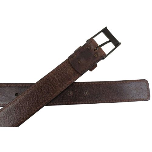 Женский ремень Vanzetti винтажный под брюки 3,3 см Темно-коричневый