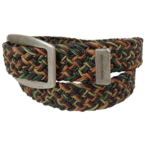 Женский ремень-косичка Tom Tailor 3 см Разноцветный