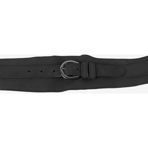 Женский корсетный ремень Vanzetti RMT187 матовая кожа 2,5/8 см Темно-серый