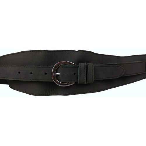 Женский корсетный ремень Vanzetti RMT187 матовая кожа 2,5/8 см Темно-серый