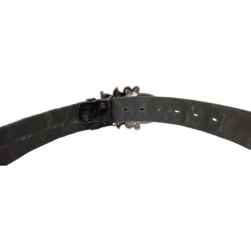 Женский ремень Vanzetti RMT189 под крокодила 3,8 см Черный