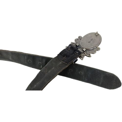 Женский ремень Vanzetti RMT189 под крокодила 3,8 см Черный