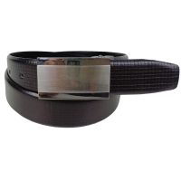 Элегантный женский ремень Vanzetti закрытая пряжка 3,3 см Темно-синий