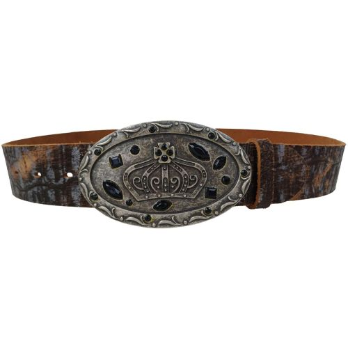 Женский ремень Vanzetti RMT193 закрытая пряжка 4 см Разноцветный