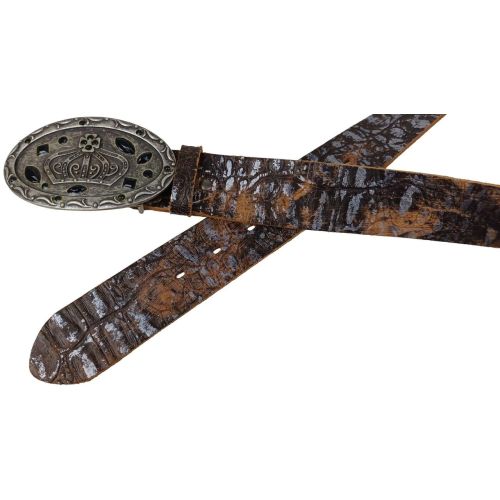 Женский ремень Vanzetti RMT193 закрытая пряжка 4 см Разноцветный