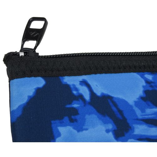 Школьный пенал-органайзер Quiksilver большой 33,5 см Голубой