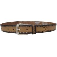 Женский ремень Vanzetti RMT194 перфорация 2,8 см Коричневый