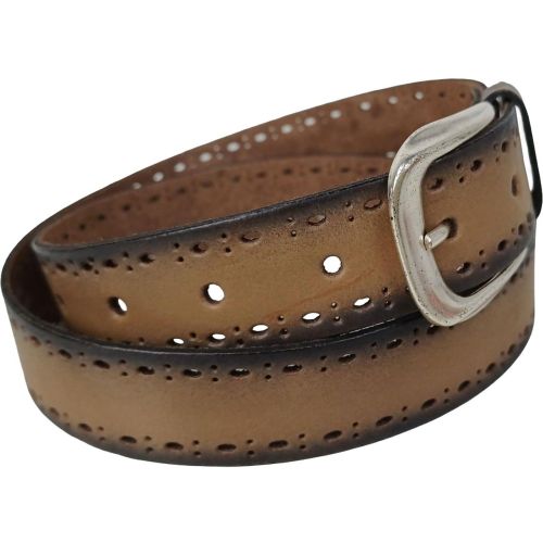 Женский ремень Vanzetti RMT194 перфорация 2,8 см Коричневый