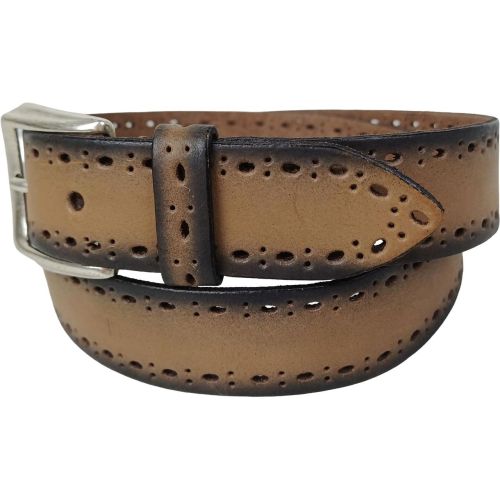 Женский ремень Vanzetti RMT194 перфорация 2,8 см Коричневый