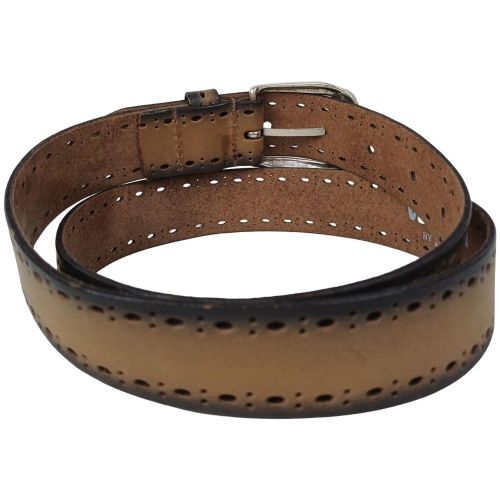 Женский ремень Vanzetti RMT194 перфорация 2,8 см Коричневый