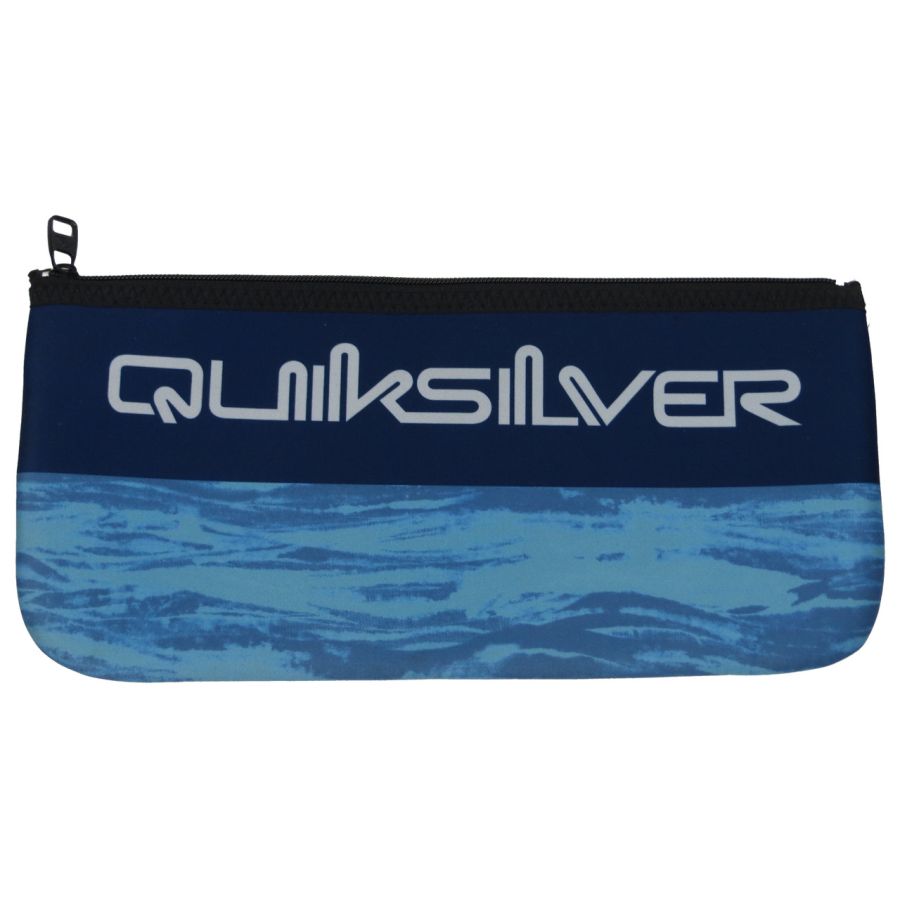 Пенал-органайзер Quiksilver большой эластичный 33,5х16х1 см Синий