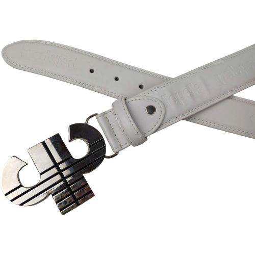 Ремень кожаный PellePelle под джинсы 4 см Белый