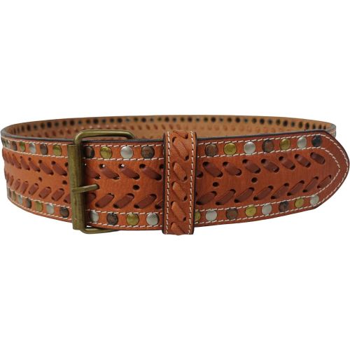 Ремень корсетный женский Vanzetti натуральная кожа 5,8 см Коричневый