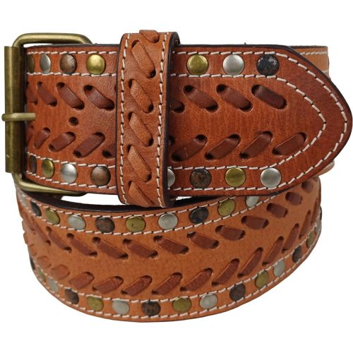 Ремень корсетный женский Vanzetti натуральная кожа 5,8 см Коричневый