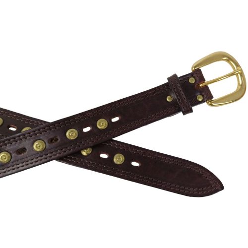 Ремень женский Vanzetti RMT199 натуральная кожа 2,8 см Темно-коричневый