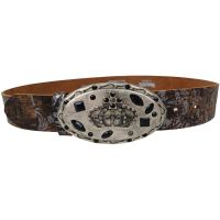 Ремень женский Vanzetti RMT200 натуральная кожа 4 см Коричневый