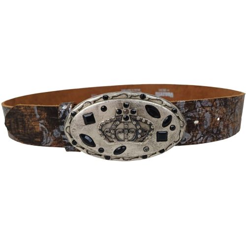 Ремень женский Vanzetti RMT200 натуральная кожа 4 см Коричневый