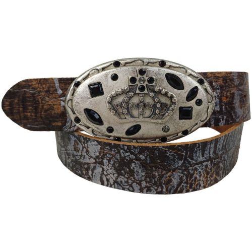 Ремень женский Vanzetti RMT200 натуральная кожа 4 см Коричневый