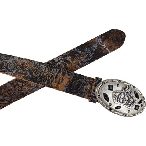 Ремень женский Vanzetti RMT200 натуральная кожа 4 см Коричневый