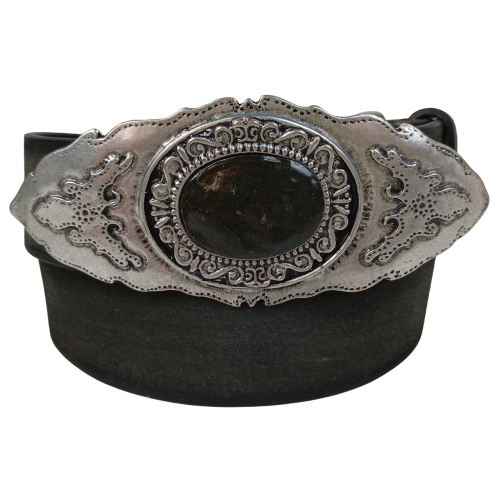 Ремень женский Vanzetti RMT149 натуральная кожа 3,8 см Темно-серый