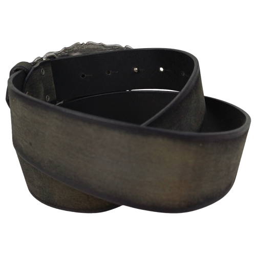 Ремень женский Vanzetti RMT149 натуральная кожа 3,8 см Темно-серый