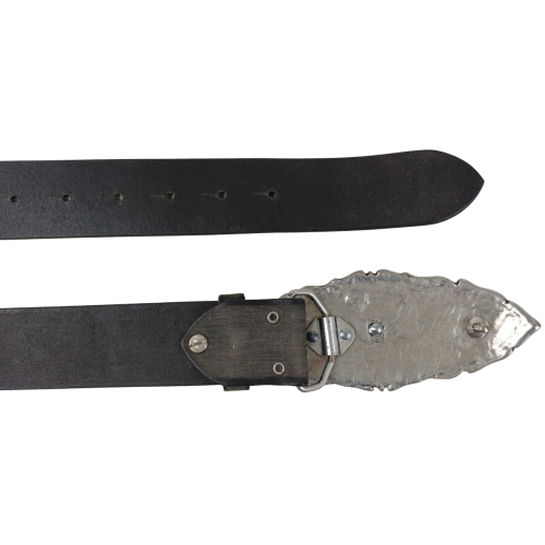 Ремень женский Vanzetti RMT149 натуральная кожа 3,8 см Темно-серый