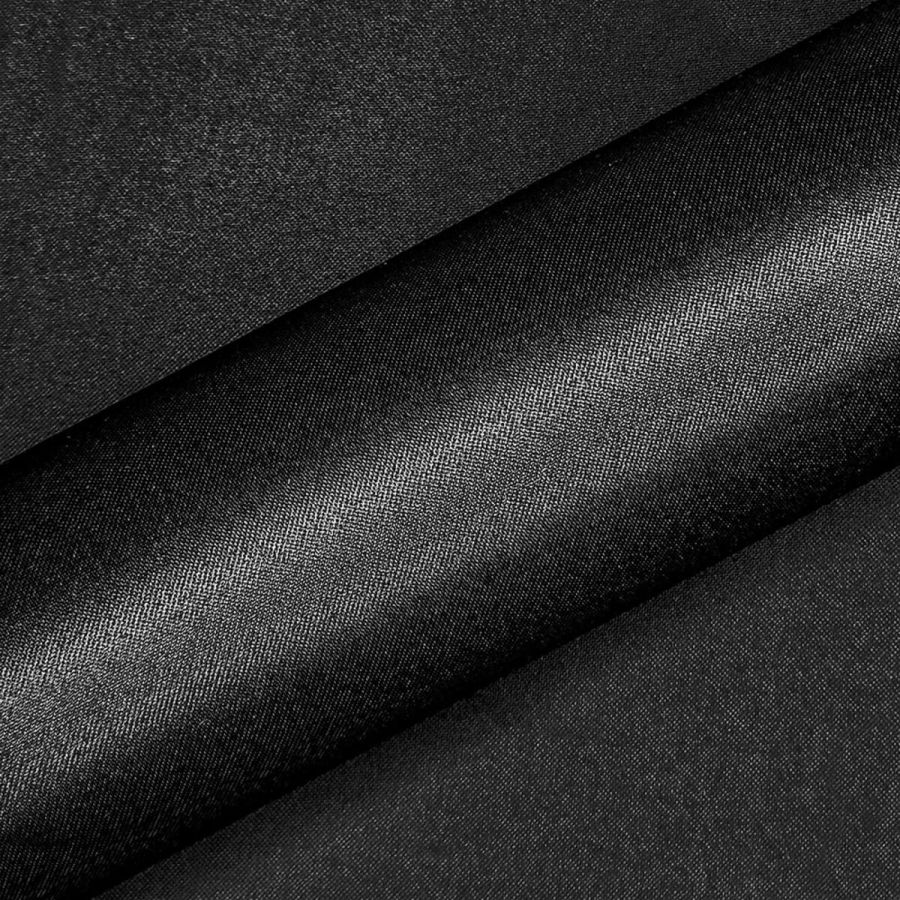 Сатин самоклеящийся в рулоне текстильный 1450x3000x0.3 мм Чёрный (D) SW-00002916