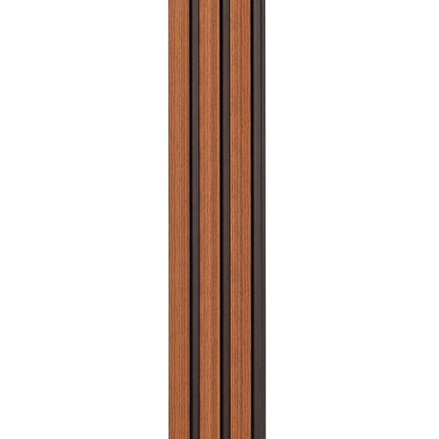 Рейка декоративная PS 2900х115х12мм Каштановый SW-00001743
