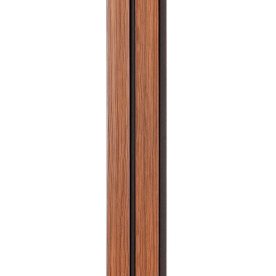 Рейка декоративная PS 2900х118х12мм Темный дуб SW-00001746