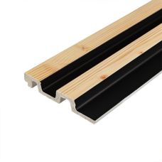 Рейка декоративная PS 2900х117х20мм Сосна з графитом SW-00002146