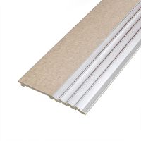Рейка декоративная PS 2900х157х11мм Бежевая с серебром SW-00002150-