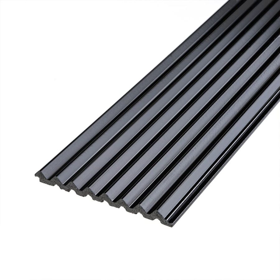 Рейка декоративная PS 2900x120x11 мм полистирол Black