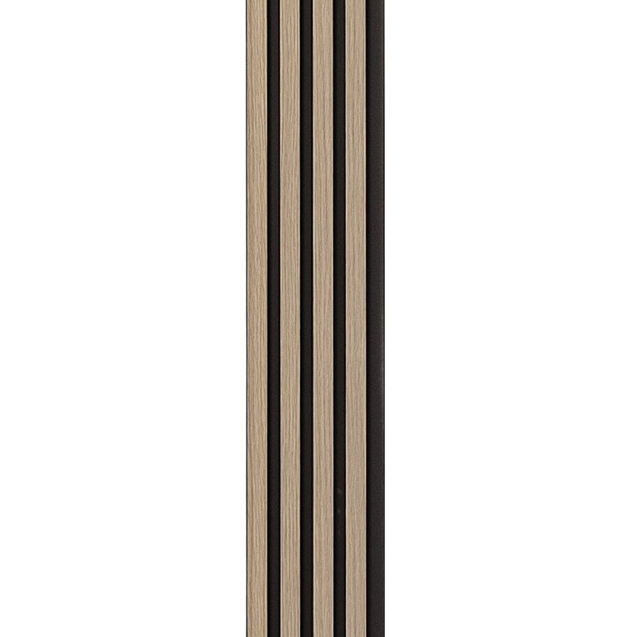 Рейка декоративная PS 2900x119x12 мм полистирол Дуб с графитом