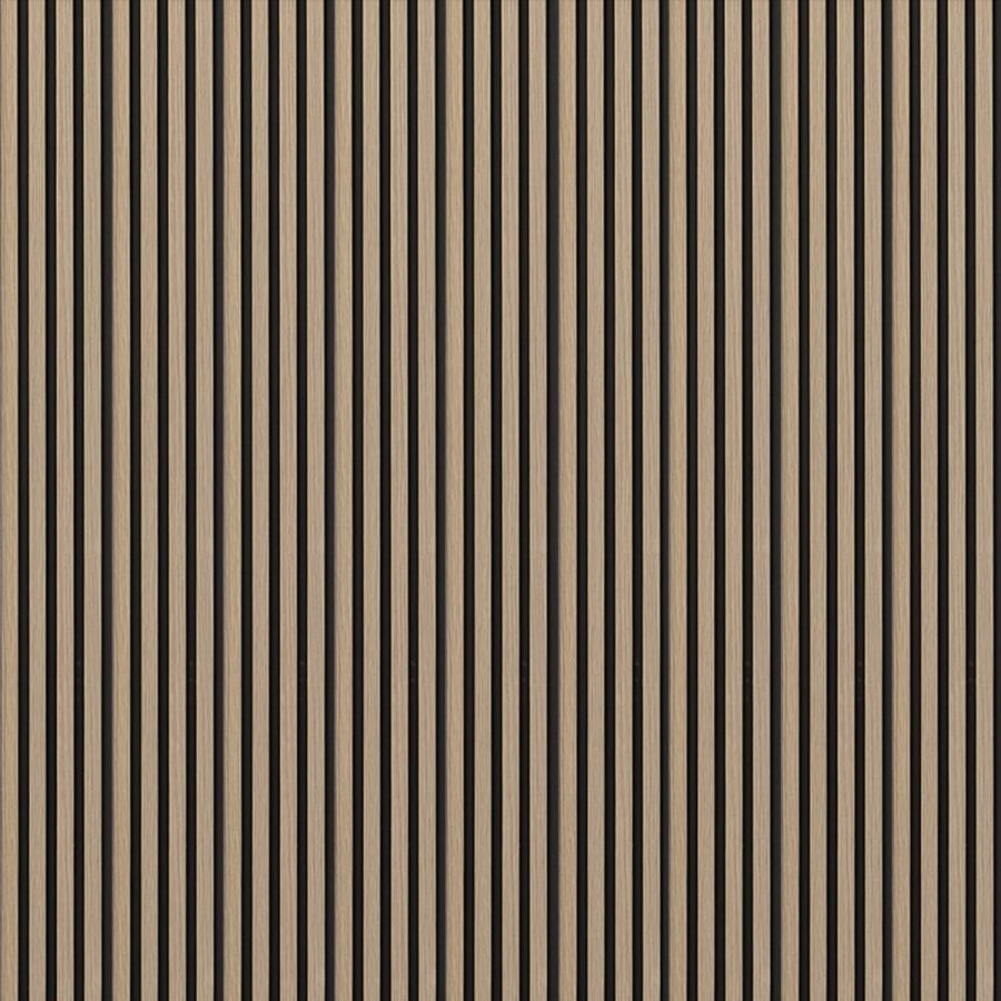 Рейка декоративная PS 2900x119x12 мм полистирол Дуб с графитом