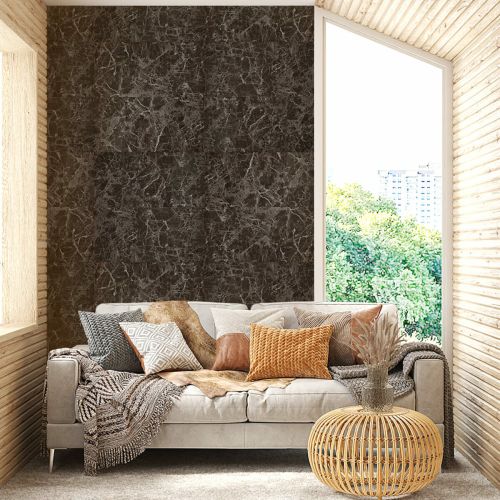 Самоклеющаяся виниловая плитка Sticker Wall 600х300х1.5мм под Мрамор (СВП-109) Глянец