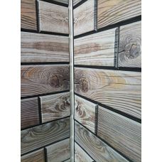 Декоративная ПВХ панель под светлое дерево Sticker Wall 960х480х4мм (1037)