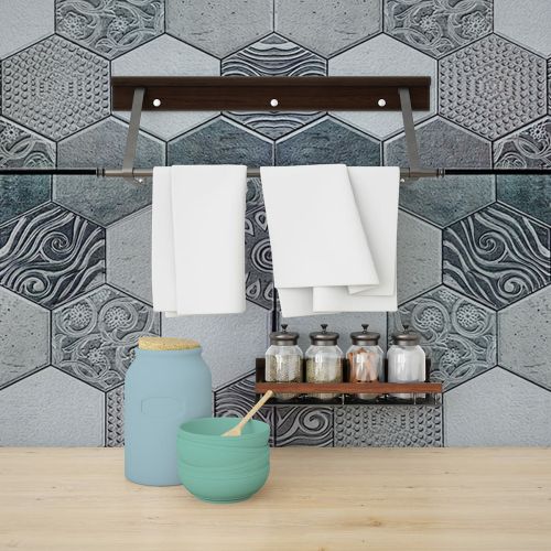 Декоративная ПВХ панель соты Абстракция (1041)