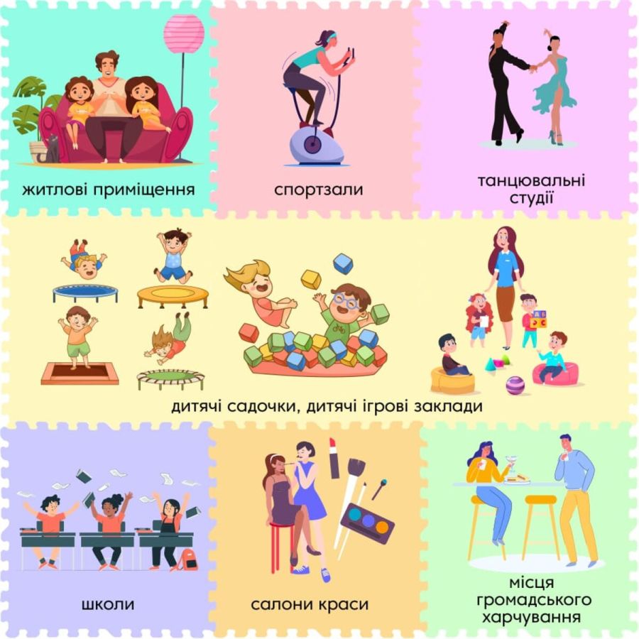 Пол пазл - модульное напольное покрытие 600x600x10мм Зеленая трава (МР4)